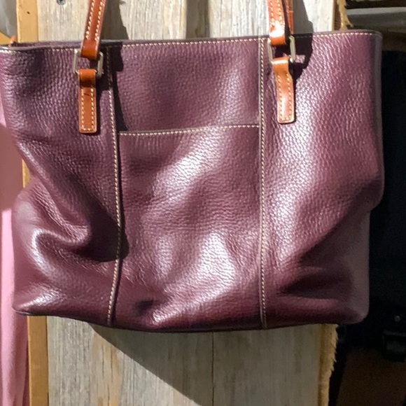 Dooney & Bourke Leather Shoulder Bag - Picture 4 of 9